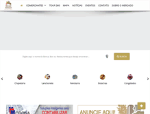 Tablet Screenshot of mercadomunicipaldecuritiba.com.br
